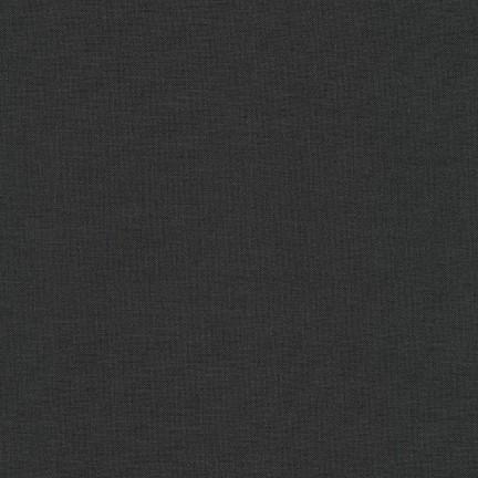 KONA Charcoal - 15 yd Bolt - Pre-order Fabric Kona 