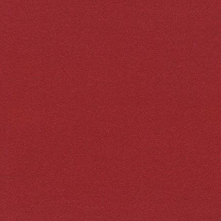 Mammoth Organic Solid Flannel - Crimson Fabric Piece Fabric Co. 