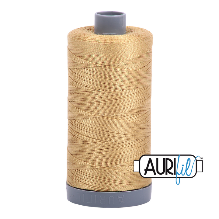 Aurifil Thread - Light Brass 2920 - 28wt