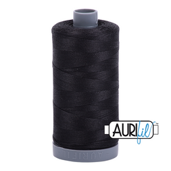 Aurifil Thread - Very Dark Grey 4241 - 28wt