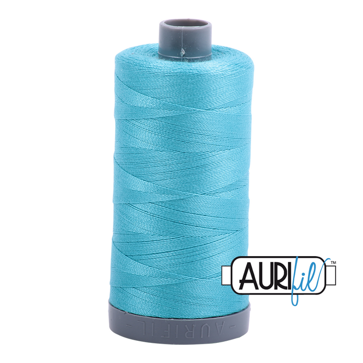 Aurifil Thread - Bright Turquoise 5005 - 28wt