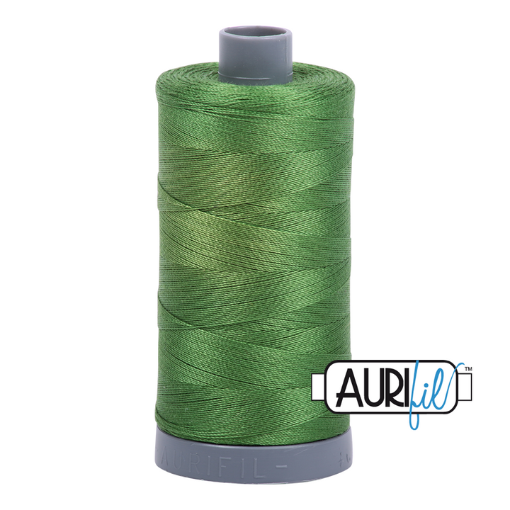 Aurifil Thread - Dark Grass Green 5018 - 28wt