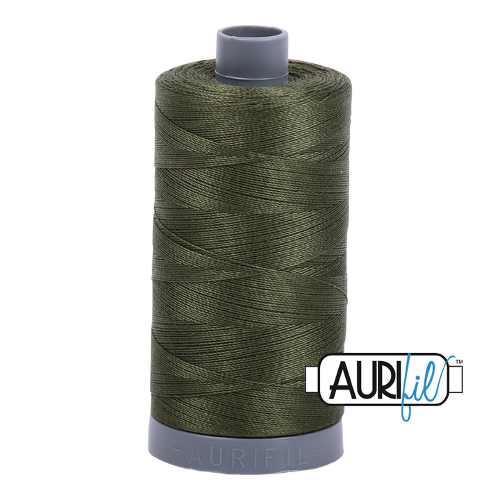 Aurifil Thread - Medium Green 5023 - 28wt