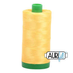 Aurifil Thread - Pale Yellow 1135 - 40wt