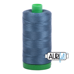 Aurifil Thread - Medium Blue Grey 1310 - 40wt