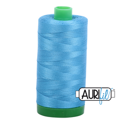 Aurifil Thread - Bright Teal 1320 - 40wt