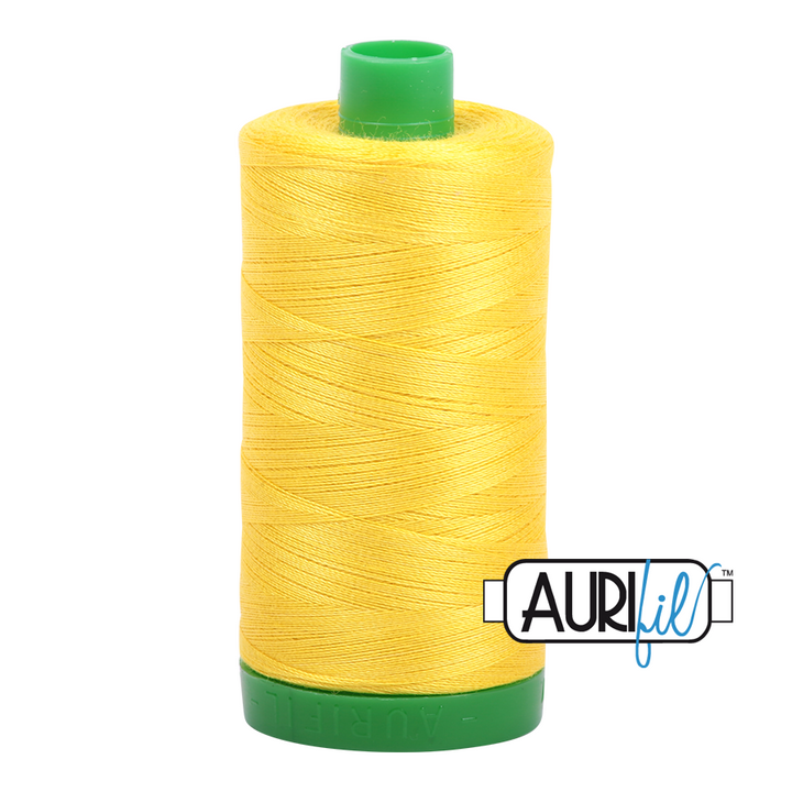Aurifil Thread - Canary 2120 - 40wt