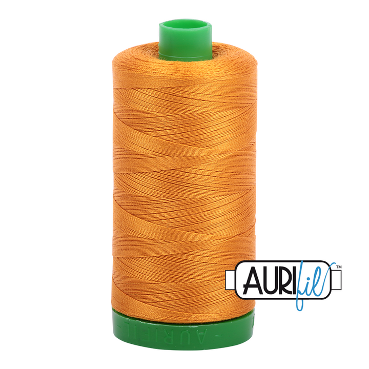 Aurifil Thread - Yellow Orange 2145 - 40wt