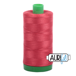 Aurifil Thread - Red Peony 2230 - 40wt