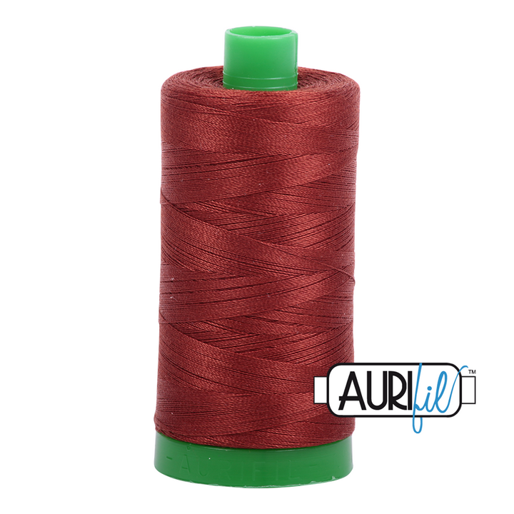 Aurifil Thread - Rust 2355 - 40wt