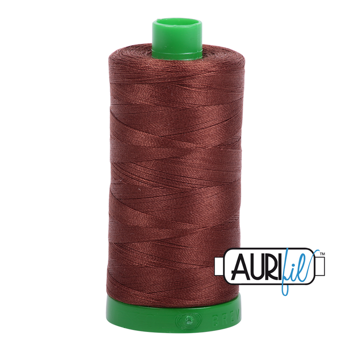 Aurifil Thread - Chocolate 2360 - 40wt