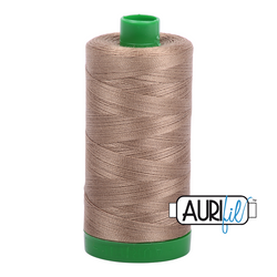 Aurifil Thread - Sandstone 2370 - 40wt
