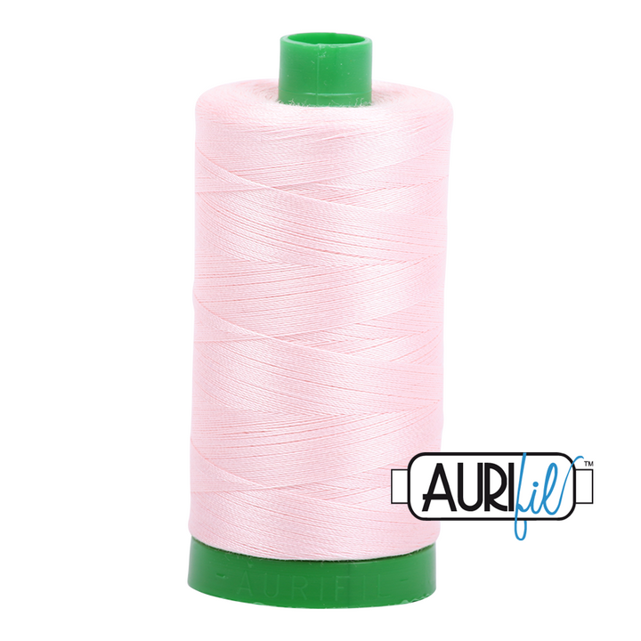 Aurifil Thread - Pale Pink 2410 - 40wt