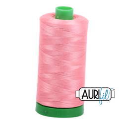 Aurifil Thread - Peachy Pink 2435 - 40wt