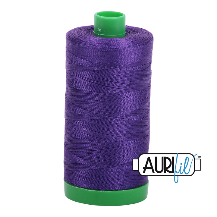 Aurifil Thread - Dark Violet 2582 - 40wt