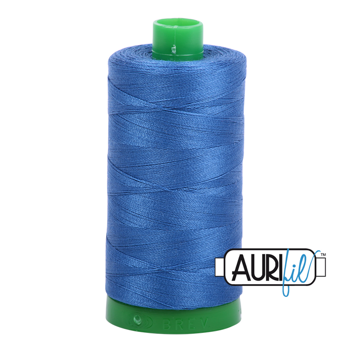 Aurifil Thread - Delft Blue 2730 - 40wt