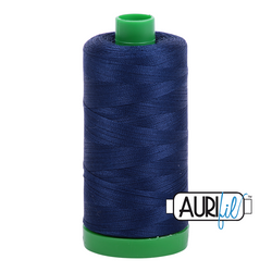Aurifil Thread - Dark Navy 2784  - 40wt