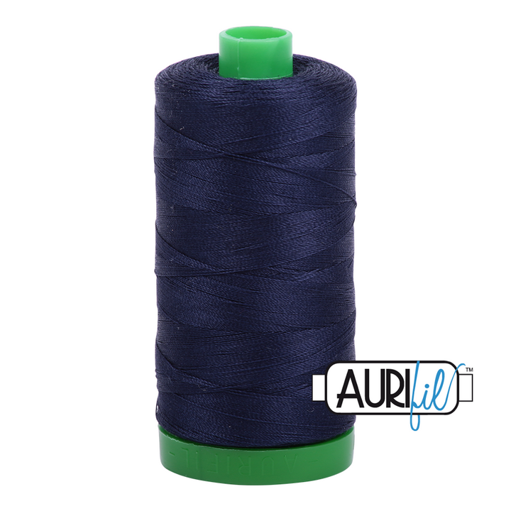 Aurifil Thread - Very Dark Navy 2785  - 40wt