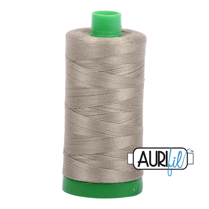 Aurifil Thread - Light Khaki Green 2900 - 40wt