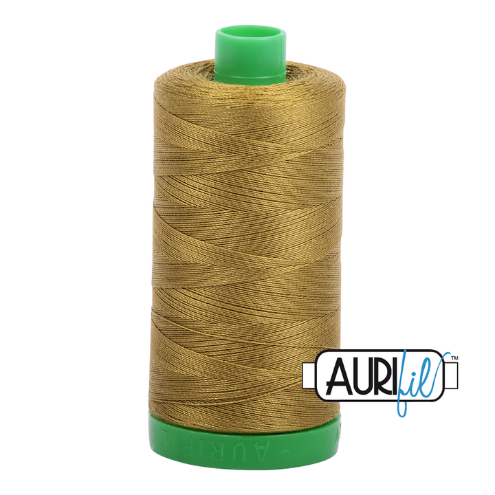 Aurifil Thread - Medium Olive 2910 - 40wt