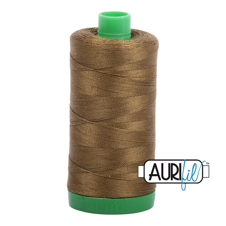 Aurifil Thread - Dark Olive 4173 - 40wt