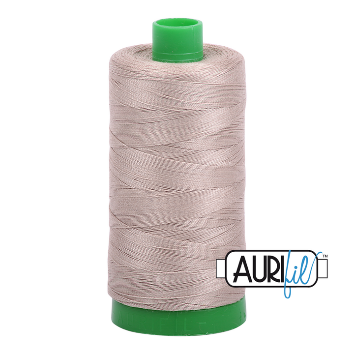 Aurifil Thread - Rope Beige 5011 - 40wt