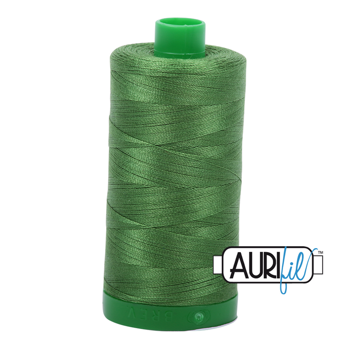 Aurifil Thread -Dark Grass Green 5018 - 40wt