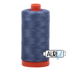 Aurifil Thread - Dark Grey Blue 1248 - 50 wt