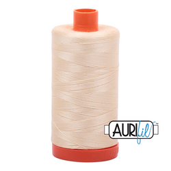 Aurifil Thread - Butter 2123 - 50wt