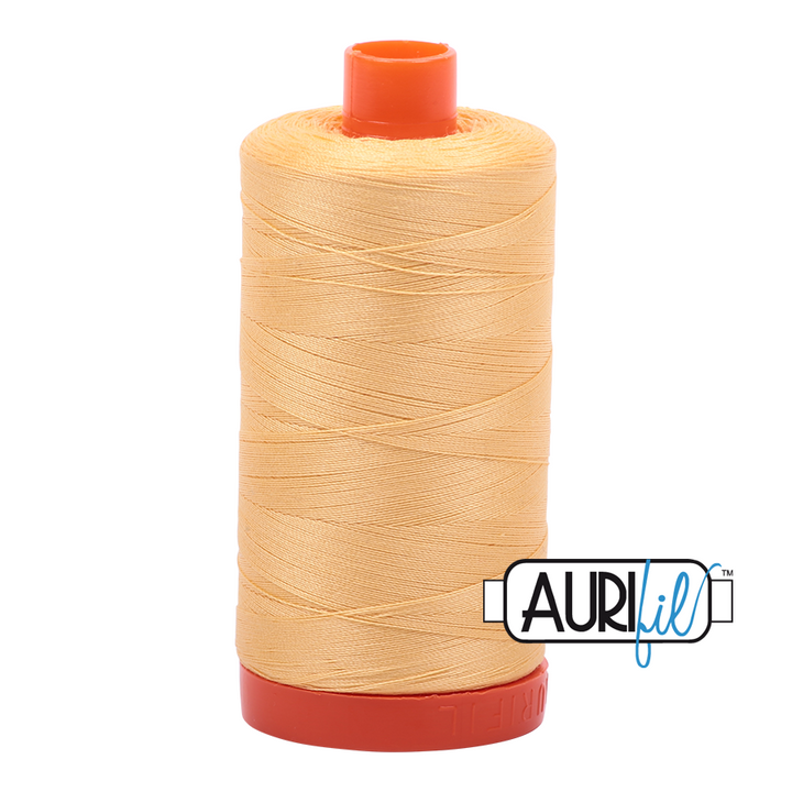Aurifil Thread - Medium Butter 2130 - 50wt