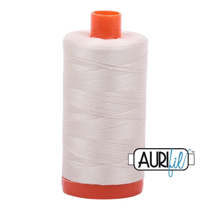 Aurifil Thread - Silver White 2309 - 50 wt