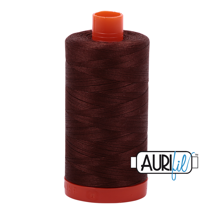 Aurifil Thread - Chocolate 2360 - 50 wt