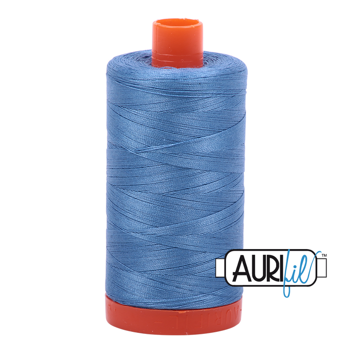 Aurifil Thread - Light Wedgewood 2725 - 50 wt