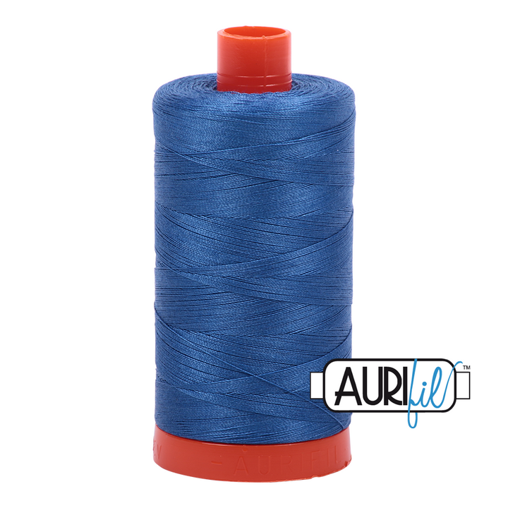 Aurifil Thread - Delft Blue 2730 - 50wt