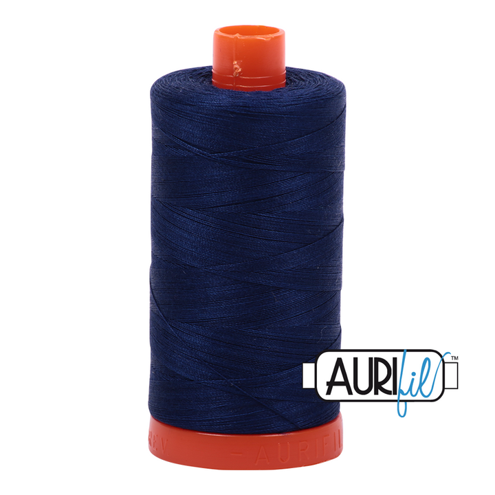 Aurifil Thread - Dark Navy 2784 - 50wt