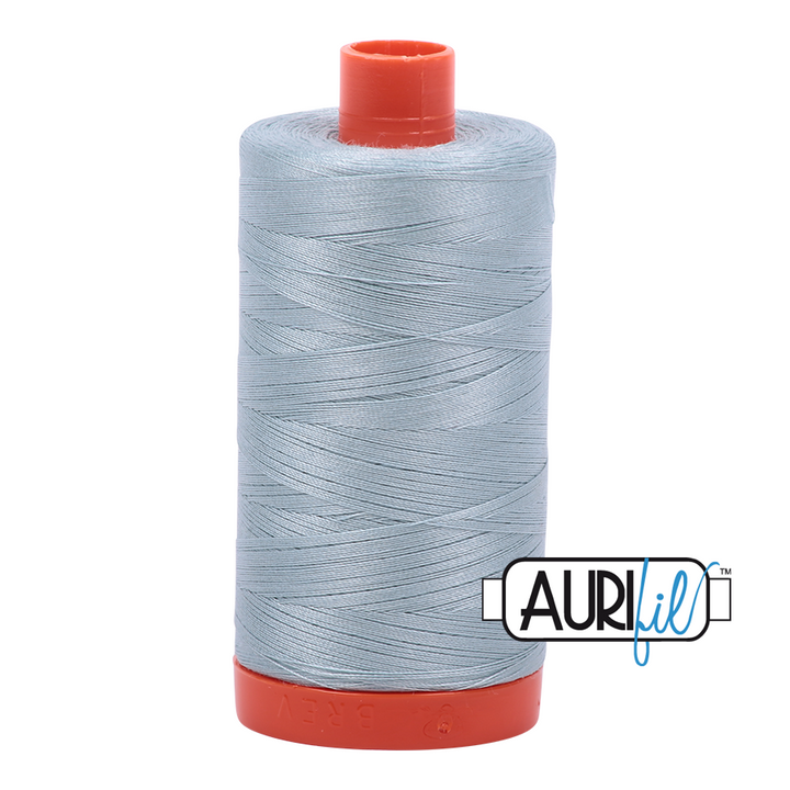 Aurifil Thread - Bright Grey Blue 2847 - 50 wt