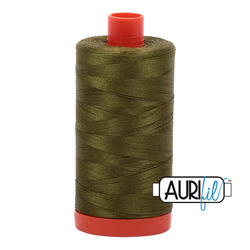 Aurifil Thread - Very Dark Olive 2887 - 50wt