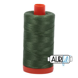 Aurifil Thread - Very Dark Grass Green 2890 - 50 wt