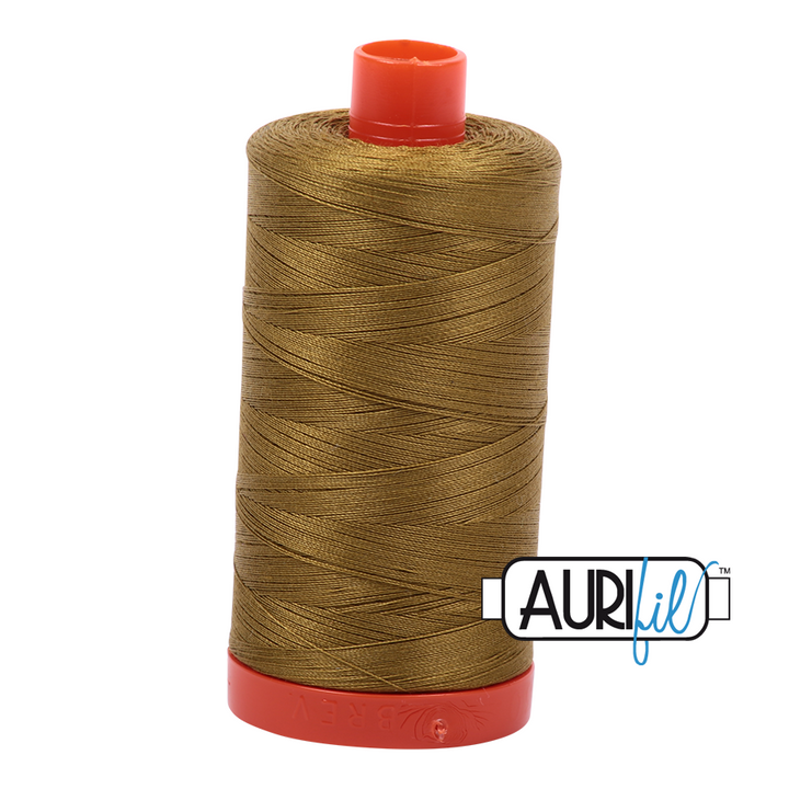 Aurifil Thread - Medium Olive 2910 - 50 wt