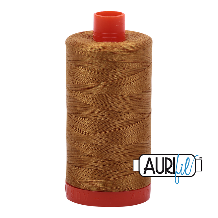 Aurifil Thread - Brass 2975 - 50 wt