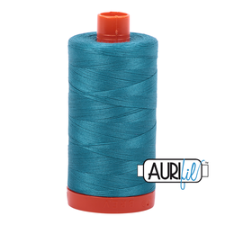 Aurifil Thread - Dark Turquoise 4182 - 50wt