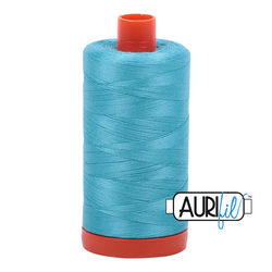 Aurifil Thread - Bright Turquoise 5005 - 50wt