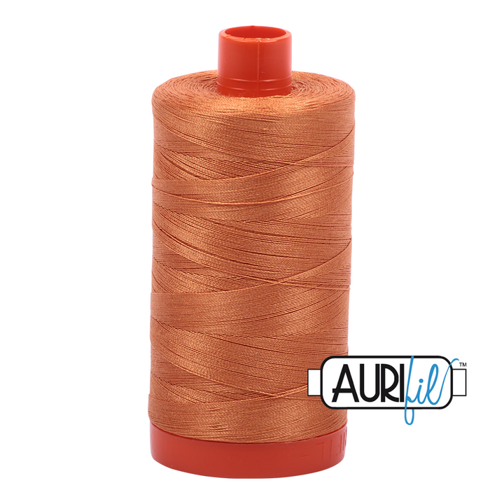 Aurifil Thread - Medium Orange 5009 - 50 wt