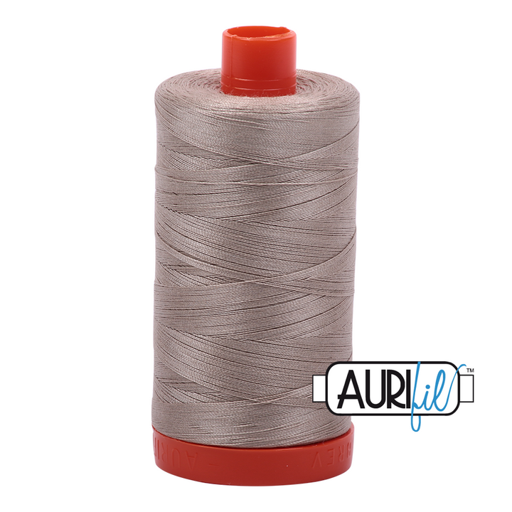 Aurifil Thread - Rope Beige 5011 - 50wt