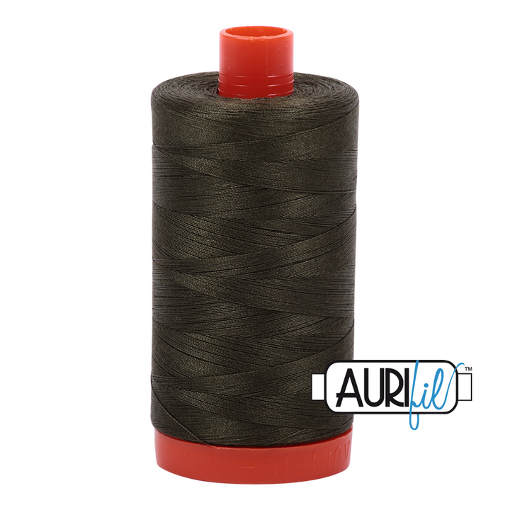 Aurifil Thread - Dark Green 5012 - 50 wt