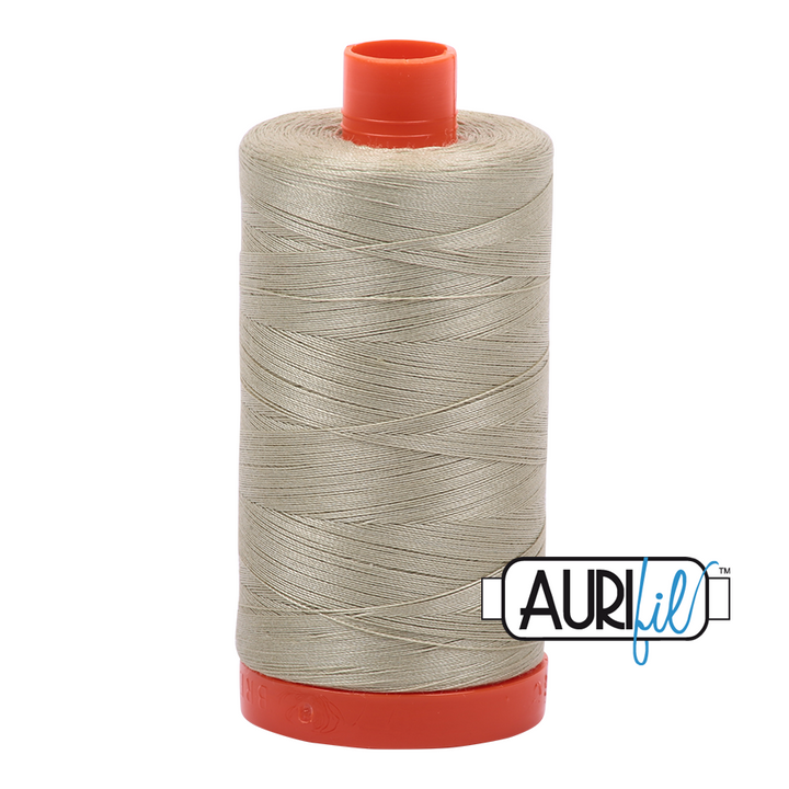Aurifil Thread - Light Military Green 5020 - 50 wt