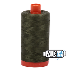 Aurifil Thread - Medium Green 5023 - 50 wt