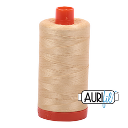 Aurifil Thread - Light Caramel 6001 - 50 wt
