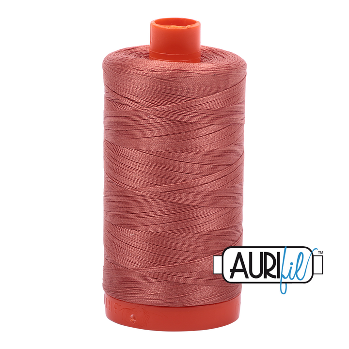 Aurifil Thread - Cinnabar 6728 - 50 wt