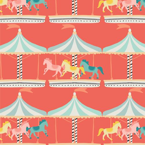 AGF Petite Circus; Carousel Joy COMING SOON Fabric Art Gallery Fabrics 